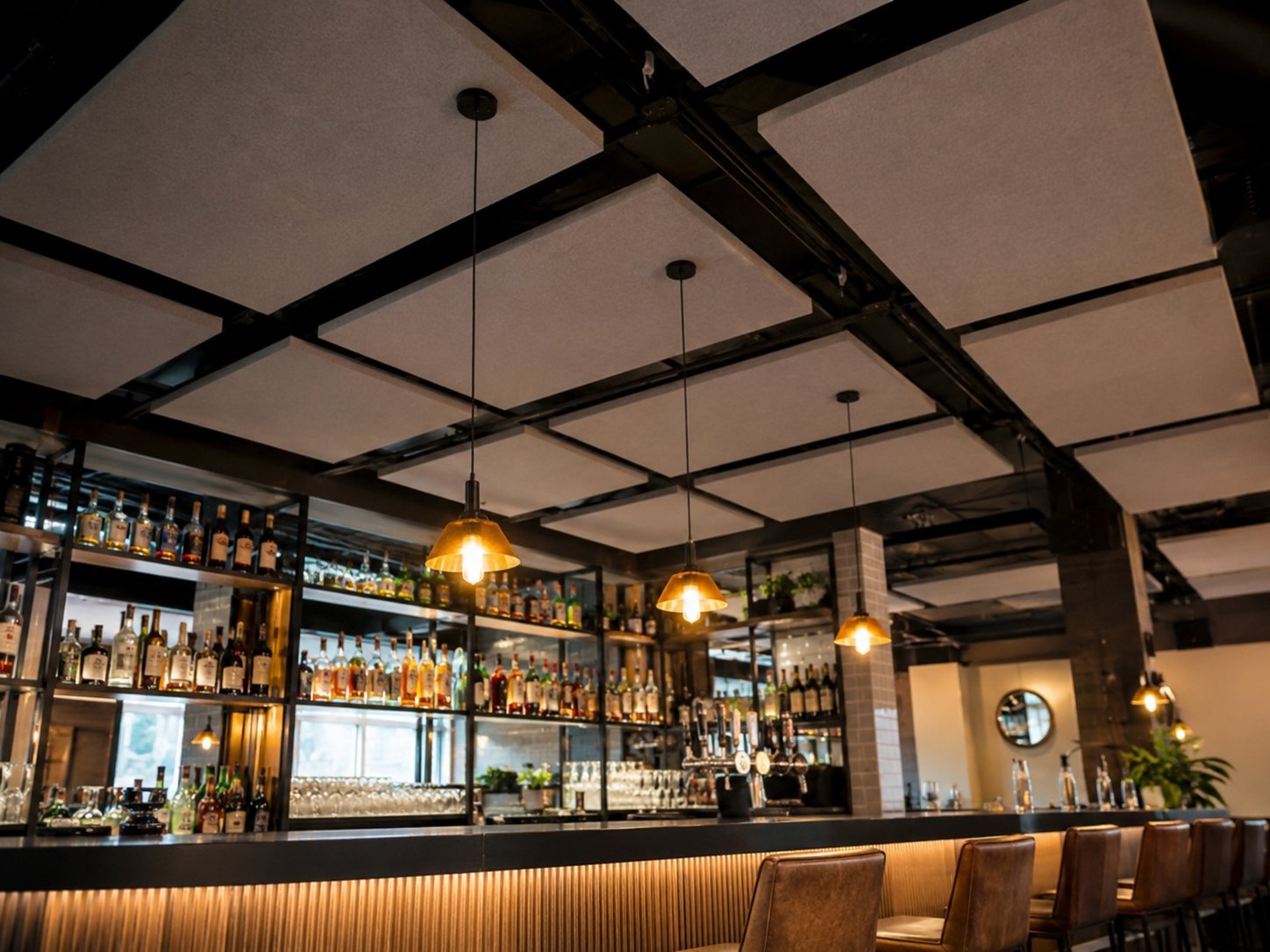 Panneaux acoustiques bar