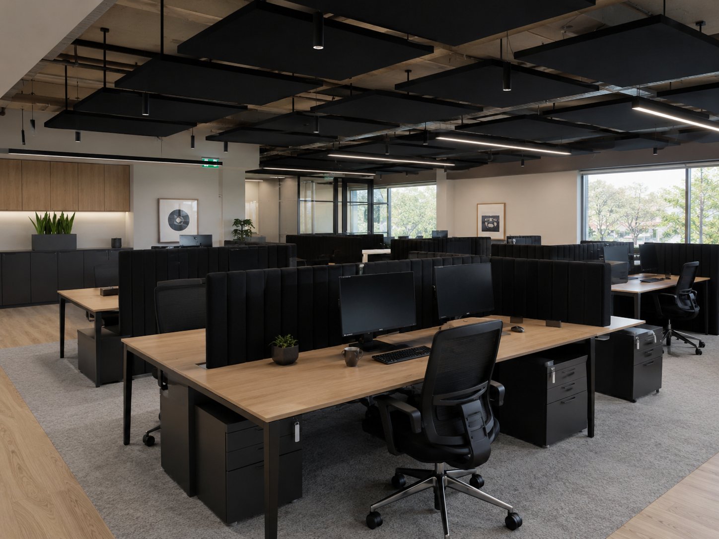 Panneaux acoustiques bureaux