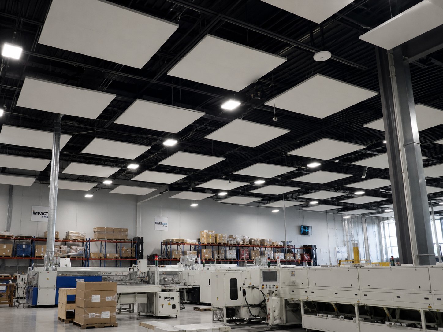 Panneaux acoustiques industrie