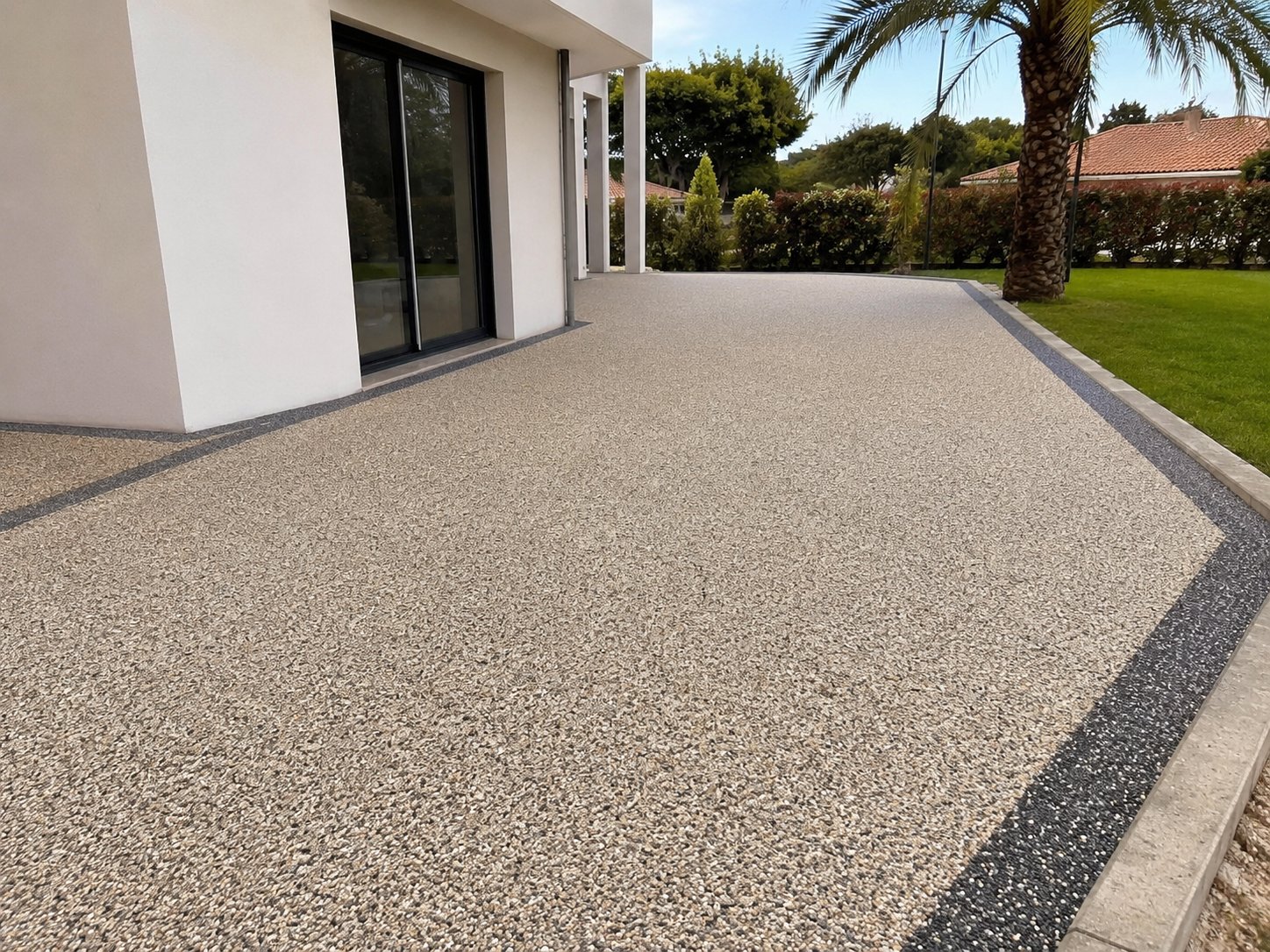 Terrasse en moquette de pierre NOVABATYS